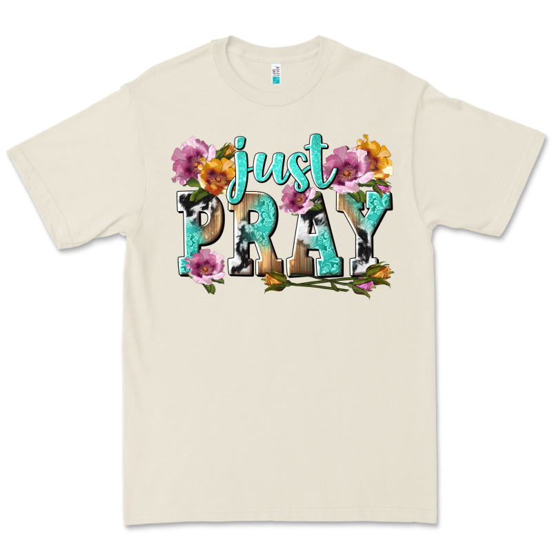 Just Pray Premium Tee by texasbilliewilder | Teevron