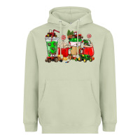 Matcha Christmas tractor coffee cup Heavyweight Hoodie - NancyCooperArtShop