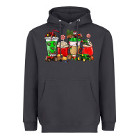 Smoke Christmas tractor coffee cup Heavyweight Hoodie - NancyCooperArtShop