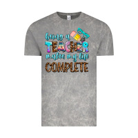 Cloud Rock being a teacher makes my life complate Vintage Tee - AdoDesignShop