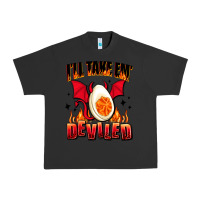 Pigment Black i will take em deviled Urban Heavy Tee - AdoDesignShop