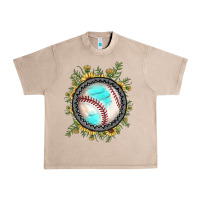 French Oak baseball gemstone sunflower Urban Heavy Tee - JahusDesignShop
