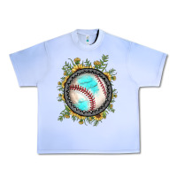 Grape Ice baseball gemstone sunflower Urban Heavy Tee - JahusDesignShop