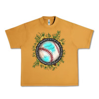 Peanut Butter baseball gemstone sunflower Urban Heavy Tee - JahusDesignShop