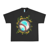 Pigment Black baseball gemstone sunflower Urban Heavy Tee - JahusDesignShop