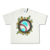 Pistachio baseball gemstone sunflower Urban Heavy Tee - JahusDesignShop