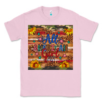 Bubblegum Pink all american girl Classic Tee - Artiststas