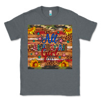 Charcoal Heather all american girl Classic Tee - Artiststas