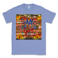 Colony Blue all american girl Classic Tee - Artiststas
