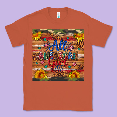 All American Girl Classic Tee Designed By Artiststas