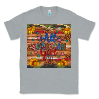 Heather Grey all american girl Classic Tee - Artiststas