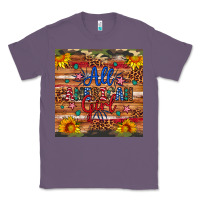 Lavender all american girl Classic Tee - Artiststas