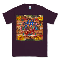 Plum all american girl Classic Tee - Artiststas