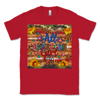 Red all american girl Classic Tee - Artiststas