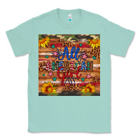 Seafoam all american girl Classic Tee - Artiststas