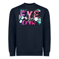Navy eye crew Heavyweight Sweatshirt - JahusDesignShop