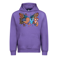 Love America Wings 4th Of July Urban Hoodie | Teevron