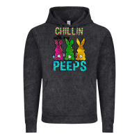 Vintage Black Chillin with my peeps Ester Day Vintage Hoodie - Neo Western