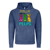 Vintage Denim Chillin with my peeps Ester Day Vintage Hoodie - Neo Western