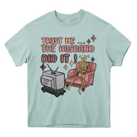 Arona trust me the husband did it Heavy Core Tee - MaliasSmallBusiness