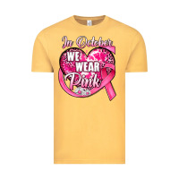 Vintage Mustard in october we wear pink heart Vintage Tee - JahusDesignShop
