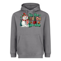 Storm tis the season to sparkle snowman Heavyweight Hoodie - MaliasSmallBusiness