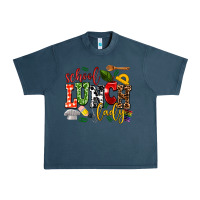 Midnight Navy school lunch lady Urban Heavy Tee - AdoDesignShop