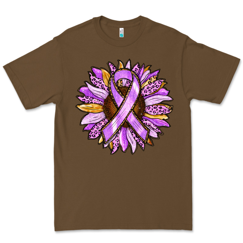 Cancer Awareness Sunflower Premium Tee by RanaPortraitStore | Teevron