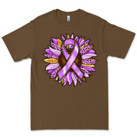 Cacao Cancer Awareness Sunflower Premium Tee - RanaPortraitStore
