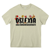 Mossy dslexia awareness month Heavy Core Tee - MaliasSmallBusiness