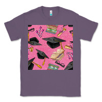 Lavender pink glitter graduation seamless pattern Classic Tee - BundleAndBundleShop