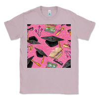 Lilac pink glitter graduation seamless pattern Classic Tee - BundleAndBundleShop