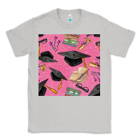 Moon Dust pink glitter graduation seamless pattern Classic Tee - BundleAndBundleShop