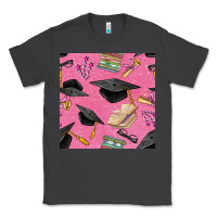 Smoke pink glitter graduation seamless pattern Classic Tee - BundleAndBundleShop