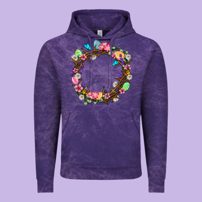 Crown Of Thorns Easter Day Vintage Hoodie Designed By Neo Western