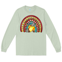Matcha softball rainbow Long Sleeve Tee - Artiststas