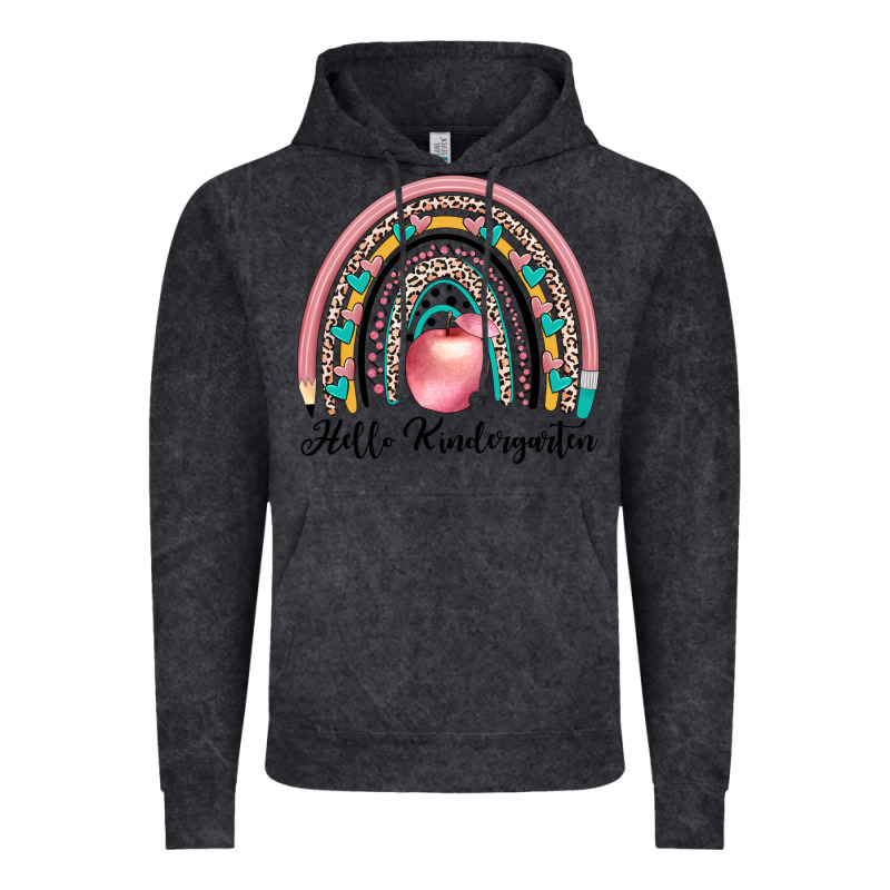 Hello Kindergarten Vintage Hoodie by JahusDesignShop | Teevron