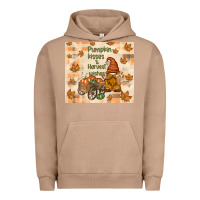Pigment Burro pumpkin kisses and harvest wishes Urban Hoodie - TumblerDesignByShophia