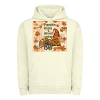Pigment Pistachio pumpkin kisses and harvest wishes Urban Hoodie - TumblerDesignByShophia
