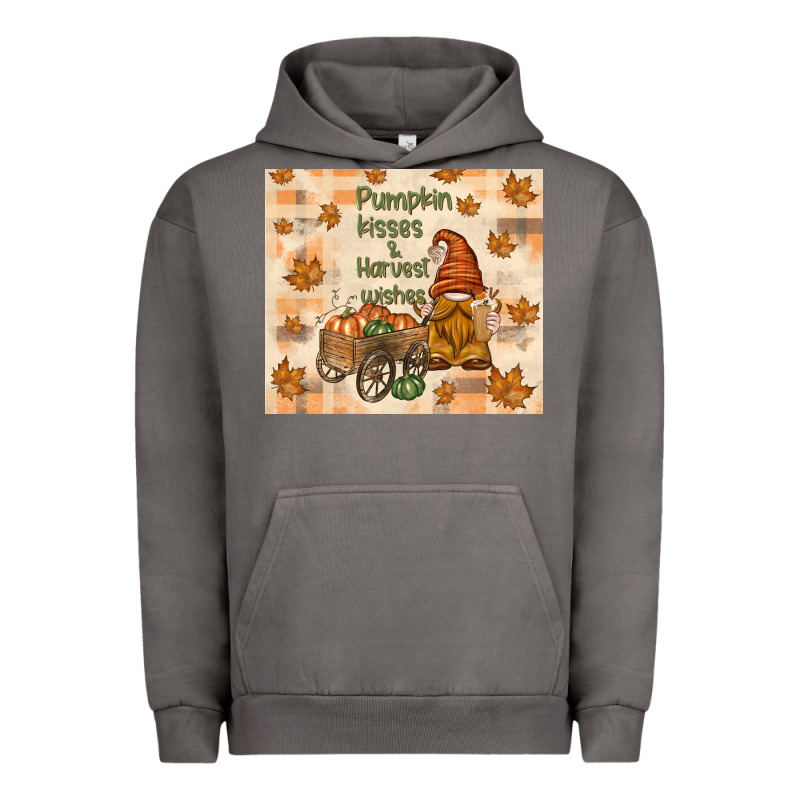 Pumpkin Kisses And Harvest Wishes Urban Hoodie by TumblerDesignByShophia | Teevron