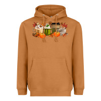 Meerkat pumpkin spice Heavyweight Hoodie - MaliasSmallBusiness