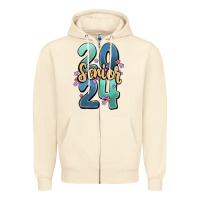 Sandshell senior 2024 Zipper Hoodie - MaliasSmallBusiness