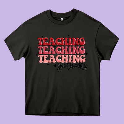 Teaching Heavy Core Tee Designed By Maliassmallbusiness