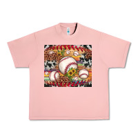 Salmon baseball leopard cowhide sunflower Urban Heavy Tee - JahusDesignShop