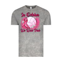 Cloud Rock in october we wear pink breast cancer valleybal Vintage Tee - JahusDesignShop