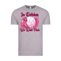 Vintage Zinc in october we wear pink breast cancer valleybal Vintage Tee - JahusDesignShop