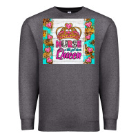 Charcoal Heather Nurse A Title Just Above Queen Tumbler Premium Sweatshirt - BundleAndBundleShop