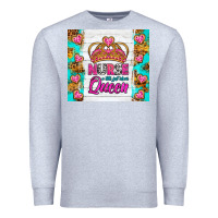 Heather Grey Nurse A Title Just Above Queen Tumbler Premium Sweatshirt - BundleAndBundleShop