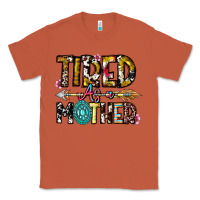 Copper Tired As a Mother Classic Tee - CowhideDigitalArt