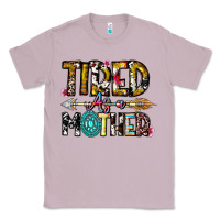 Lilac Tired As a Mother Classic Tee - CowhideDigitalArt